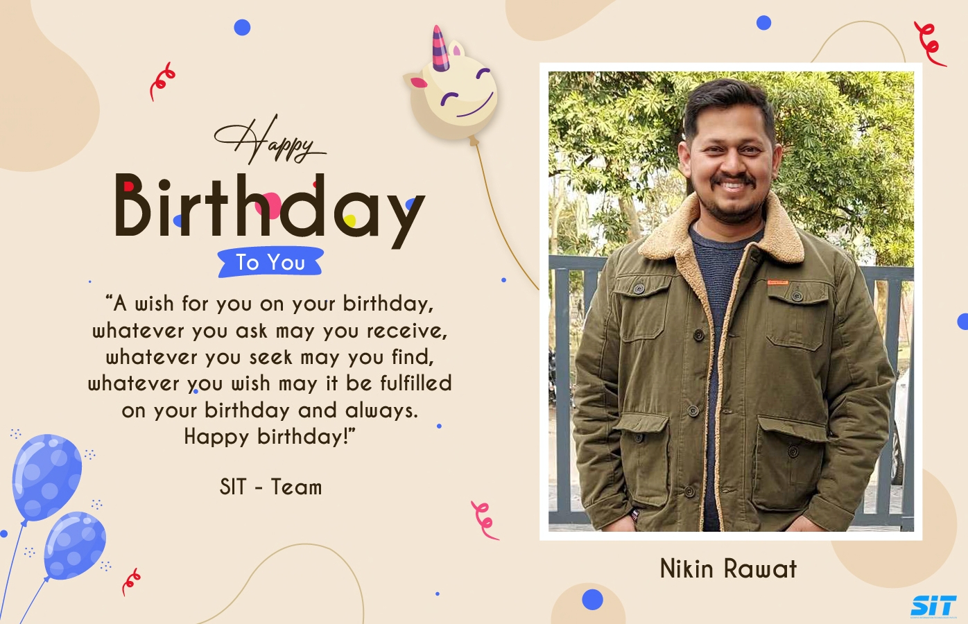 Celebrated Nikin Birthday